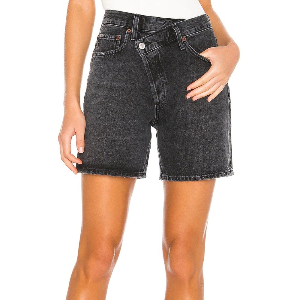 AGOLDE Criss Cross Short in Photogram Size 26 NWT